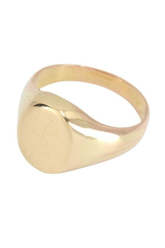 Bague CHEVALIÈRE MODERNE 2 ORS 58 Facettes 039461