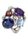 Bague 54 BAGUE MODERNE PIERRES FINES 58 Facettes 057731