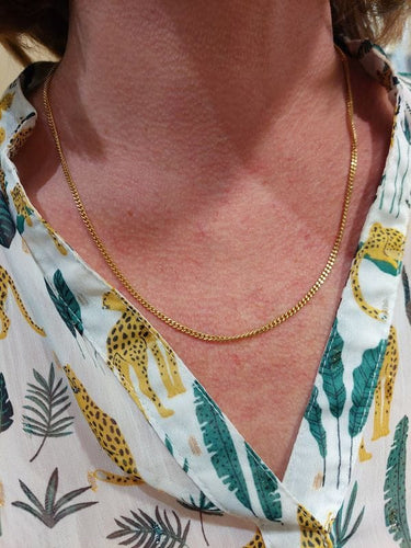 Collier Chaine maille gourmette 58 Facettes 062581