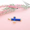 Pendentif GARLAND - Pendentif Croix Lapis-lazuli & Diamants 58 Facettes AA 1572