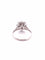Bague 56 Bague marguerite platine diamants 58 Facettes