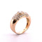 Bague Bague jonc en Or jaune & Diamants 58 Facettes