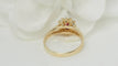 Bague 56 Bague Marguerite Rubis Diamants 58 Facettes 32370
