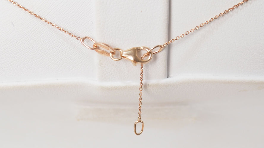 Collier Collier en or rose et nacre 58 Facettes 31596