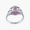 Bague Bague style Art Déco Diamants et Rubis 58 Facettes