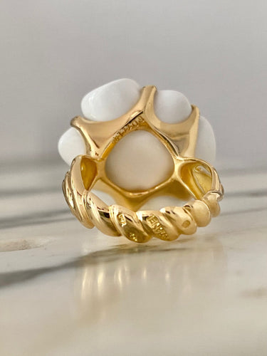 Bague 58 Chanel - Bague "Camélia", moyen modèle 58 Facettes