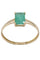 Bague 54 BAGUE MODERNE ÉMERAUDE 58 Facettes 074121