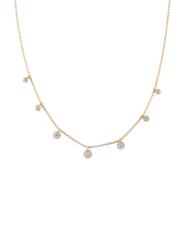 Collier Collier Or jaune Diamants 58 Facettes