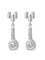 Boucles d'oreilles Boucles d'oreilles en or blanc et diamants 58 Facettes