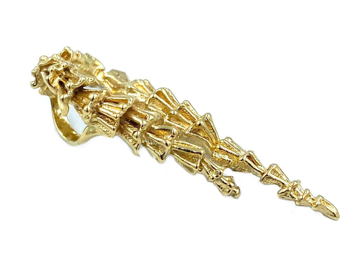 Pendentif GILBERT ALBERT. Pendentif or jaune 58 Facettes
