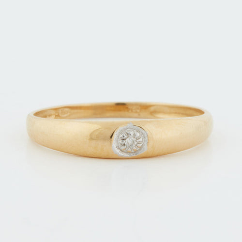 Bague 48 Bague Or jaune Diamant 58 Facettes REF 8013/19