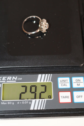 Bague 48 Bague petite Marguerite Diamants 1930 58 Facettes 545