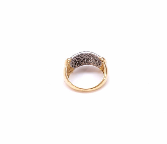 Bague Bague pavage diamants 58 Facettes DV/9