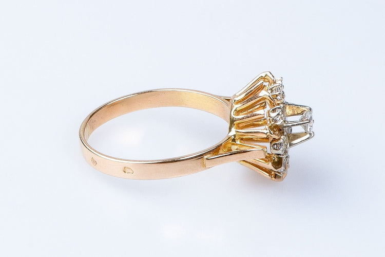 Bague Bague en or jaune 58 Facettes BG335522-55