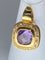 Pendentif Pendentif en or, améthyste, diamants 58 Facettes