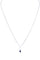 Collier COLLIER MODERNE SAPHIR ET DIAMANTS 58 Facettes 064851