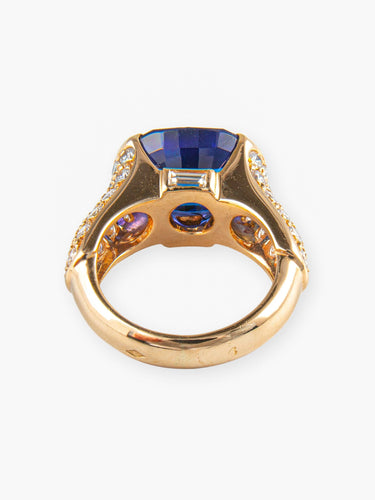 Bague 52 Bague OJ PERRIN Tanzanite et Diamants 58 Facettes