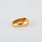 Bague 56 Bague jonc anglais or jaune diamant 58 Facettes