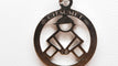 Collier Collier pendentif en or blanc et diamants Chaumet Little Boy 58 Facettes