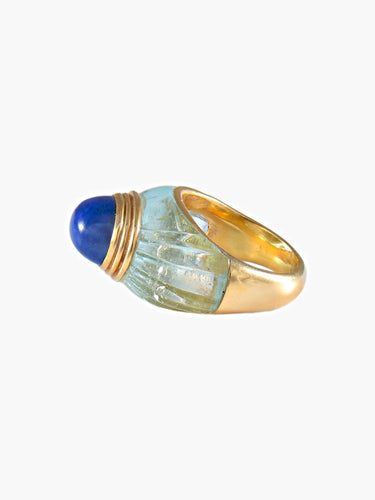 Bague 50 Bague Lapis Lazuli BOUCHERON 58 Facettes