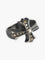 Bague 53 Bague Croix Médiévale diamants bruns 58 Facettes