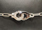 Bracelet Bracelet menottes Dinh Van R10 Or blanc 58 Facettes 1-997/3