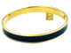 Bracelet Hermès. Bracelet Kelly métal doré et cuir 58 Facettes
