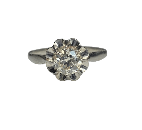 Bague Bague Platine Diamant 58 Facettes