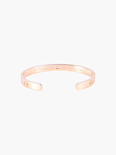 Bracelet Bracelet LOVE CARTIER or rose 58 Facettes