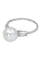 Bague BAGUE PERLE ET DIAMANTS BAGUETTES 58 Facettes 059851