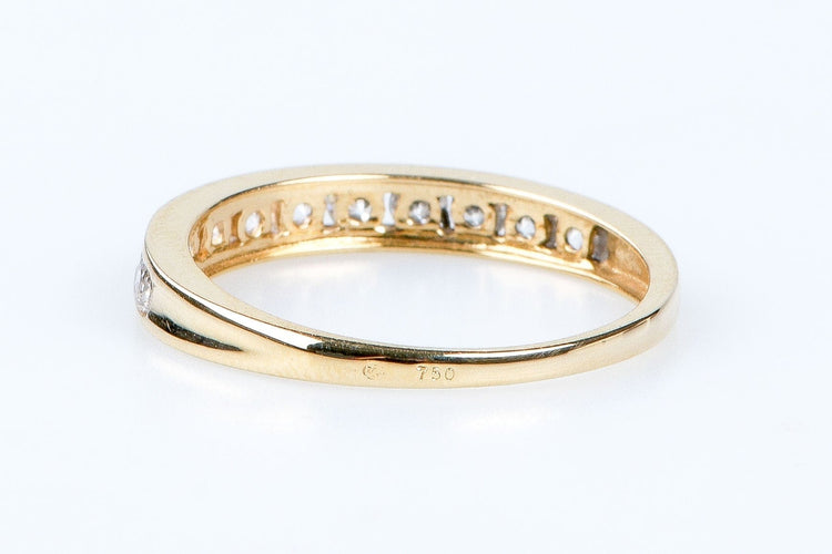 Bague 52 Bague en or massif 58 Facettes ALLOX336133-47