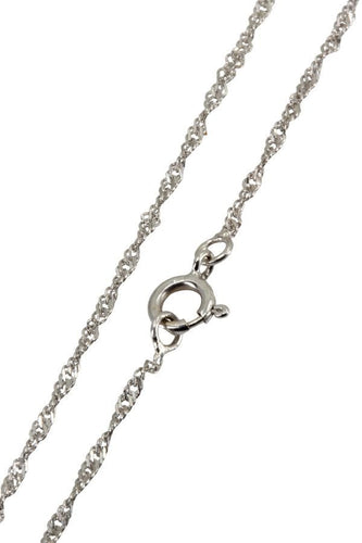 Collier CHAINE MAILLE TORSADÉE 58 Facettes 041101