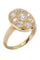 Bague 55 BAGUE ANCIENNE PAVAGE DIAMANTS 58 Facettes 066341