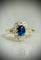 Bague Bague Pompadour Saphir et Diamants 58 Facettes