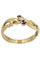 Bague BAGUE NAPOLÉON III DIAMANT ET GRENATS 58 Facettes 054971