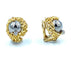 Boucles d'oreilles Gilbert Albert. Boucles d’oreilles or jaune, diamants et billes interchangeables. 58 Facettes