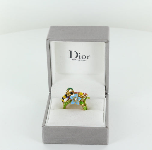 Bague 52 Bague DIOR "Diorette" 58 Facettes