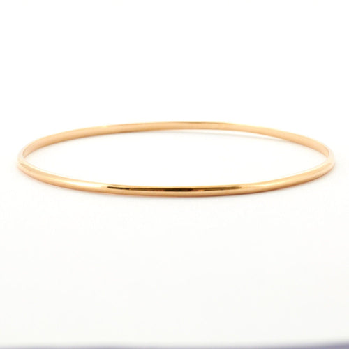Bracelet Bracelet Demi-jonc bombé or jaune 58 Facettes