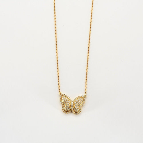 Collier Collier Papillon Diamants 58 Facettes 230530