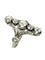 Bague 55 Bague Art-Deco, or, platine et diamants 58 Facettes