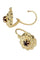 Boucles d'oreilles DORMEUSES ANCIENNES GRENAT 58 Facettes 054411