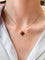 Collier Van Cleef & Arpels - Pendentif Vintage Alhambra Oeil de Tigre 58 Facettes