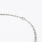 Collier Collier Or blanc Diamants 58 Facettes
