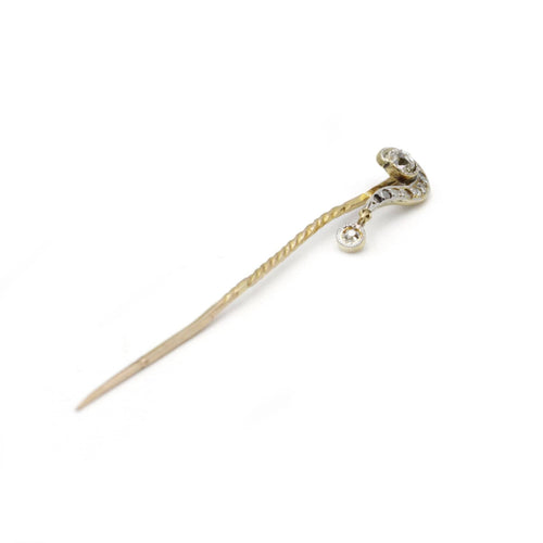 Broche Épingle à cravate - Or & diamants 58 Facettes 230020R