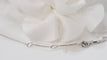 Collier Collier pendentif en or blanc, diamants et Rubis en poire 58 Facettes 31209