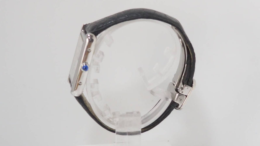 Montre Cartier - Montre Tank Solo en acier 58 Facettes 32152