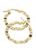 Boucles d'oreilles CRÉOLES MODERNES 58 Facettes 040331