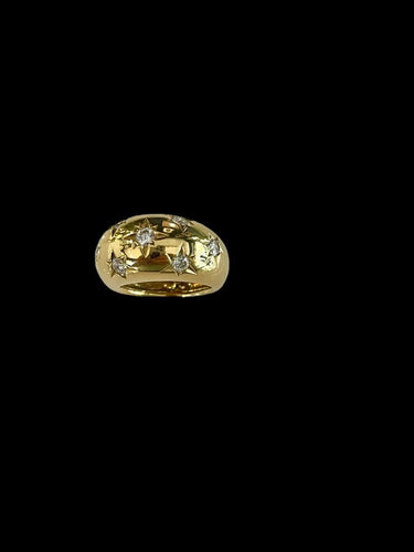 Bague 50 CHAUMET - Bague étoile Diamants 58 Facettes 1157436