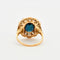 Bague 53.5 Bague Art Déco Marguerite Saphir Diamants 58 Facettes 230280