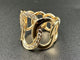 Bague 51 POMELLATO. Collection Brera, bague or rose 18K et diamants cognac 58 Facettes